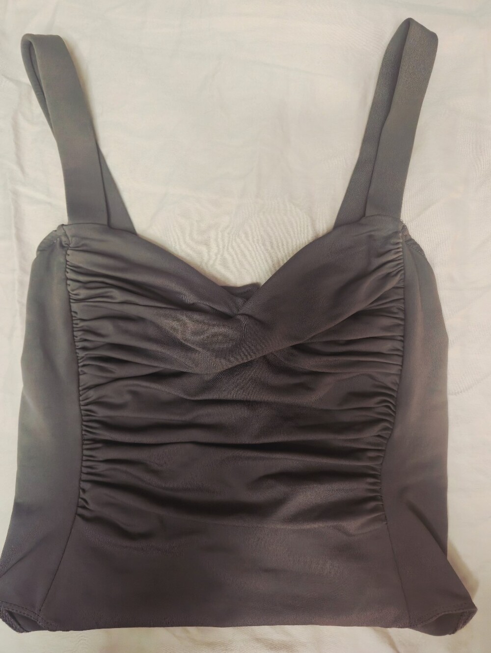 Zara Rouched Top Bodysuit - Picture 2 of 3